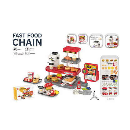 Chipolino Gyorsétterem játékszett-8