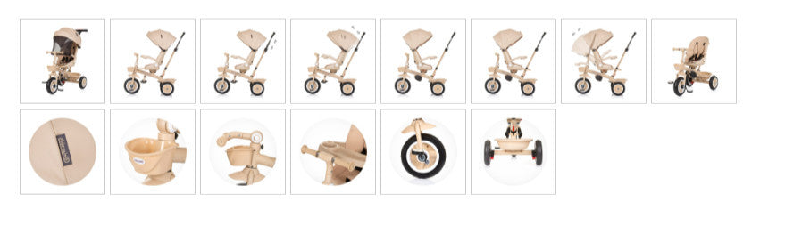 Chipolino Marathon tricikli kupolával - Macadamia-1