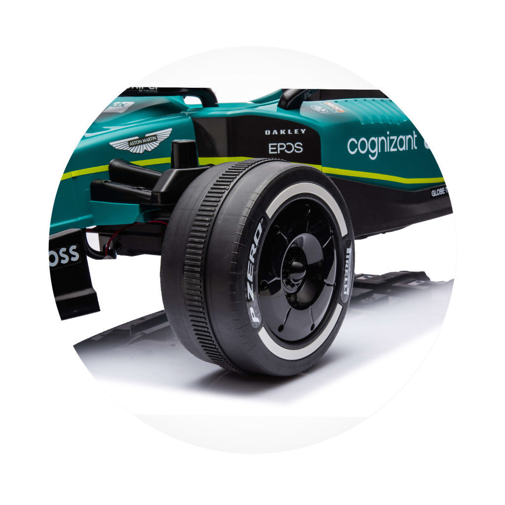 Chipolino Aston Martin elektromos autó - green-7