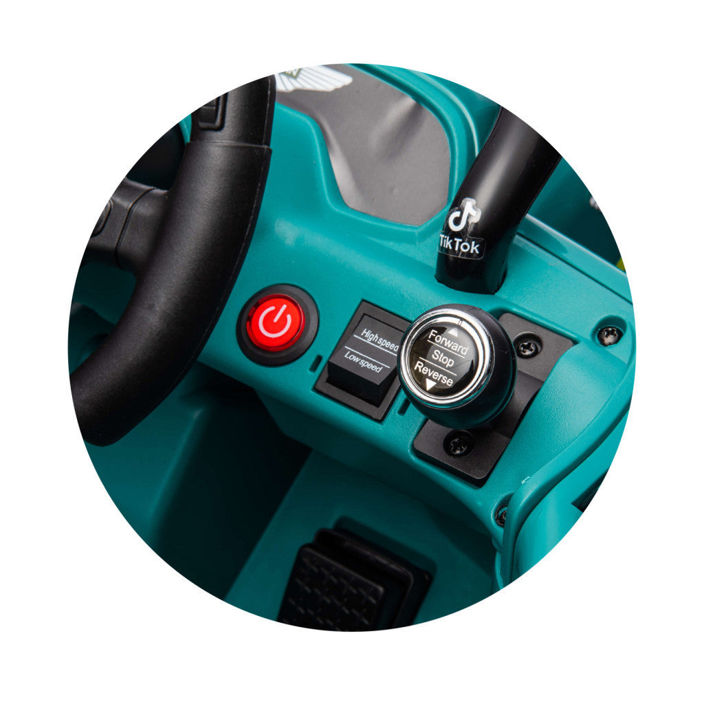 Chipolino Aston Martin elektromos autó - green-9