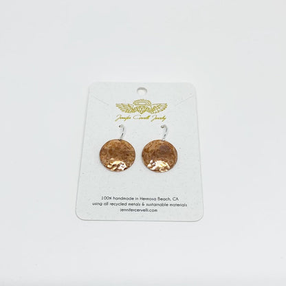 Full Moon Drop Earrings-3