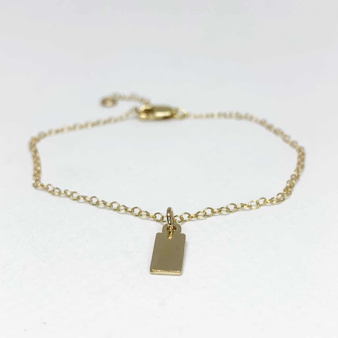 Initial Tag Bracelet-0