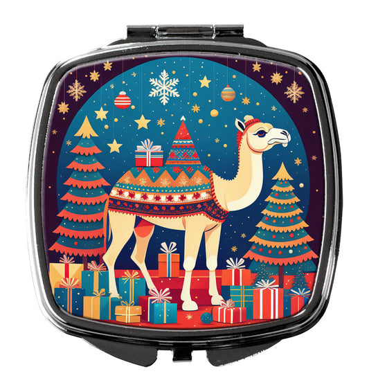 Camel Christmas Compact Mirror-0