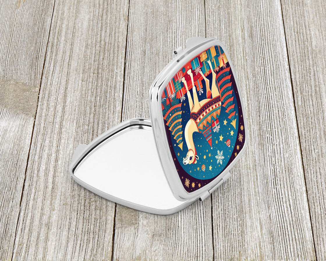 Camel Christmas Compact Mirror-1