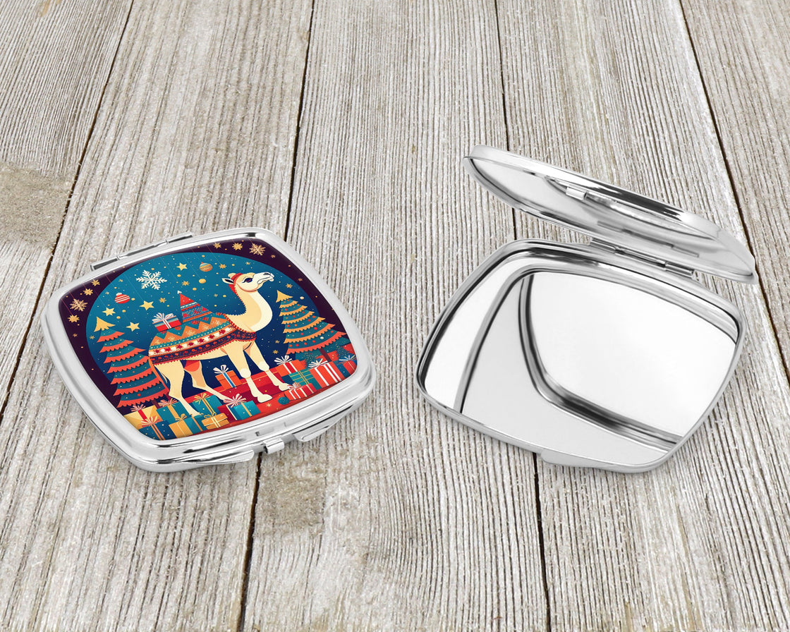 Camel Christmas Compact Mirror-2