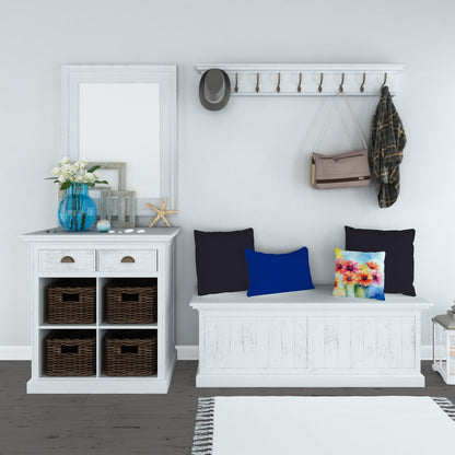 Gerbera Daisies in Watercolor Throw Pillow-3