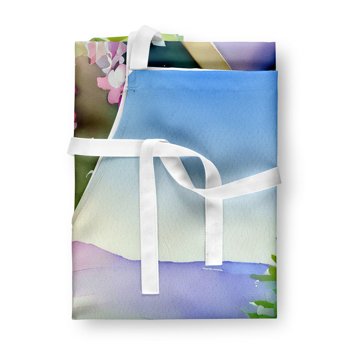 Idaho Syringa in Watercolor Apron-2