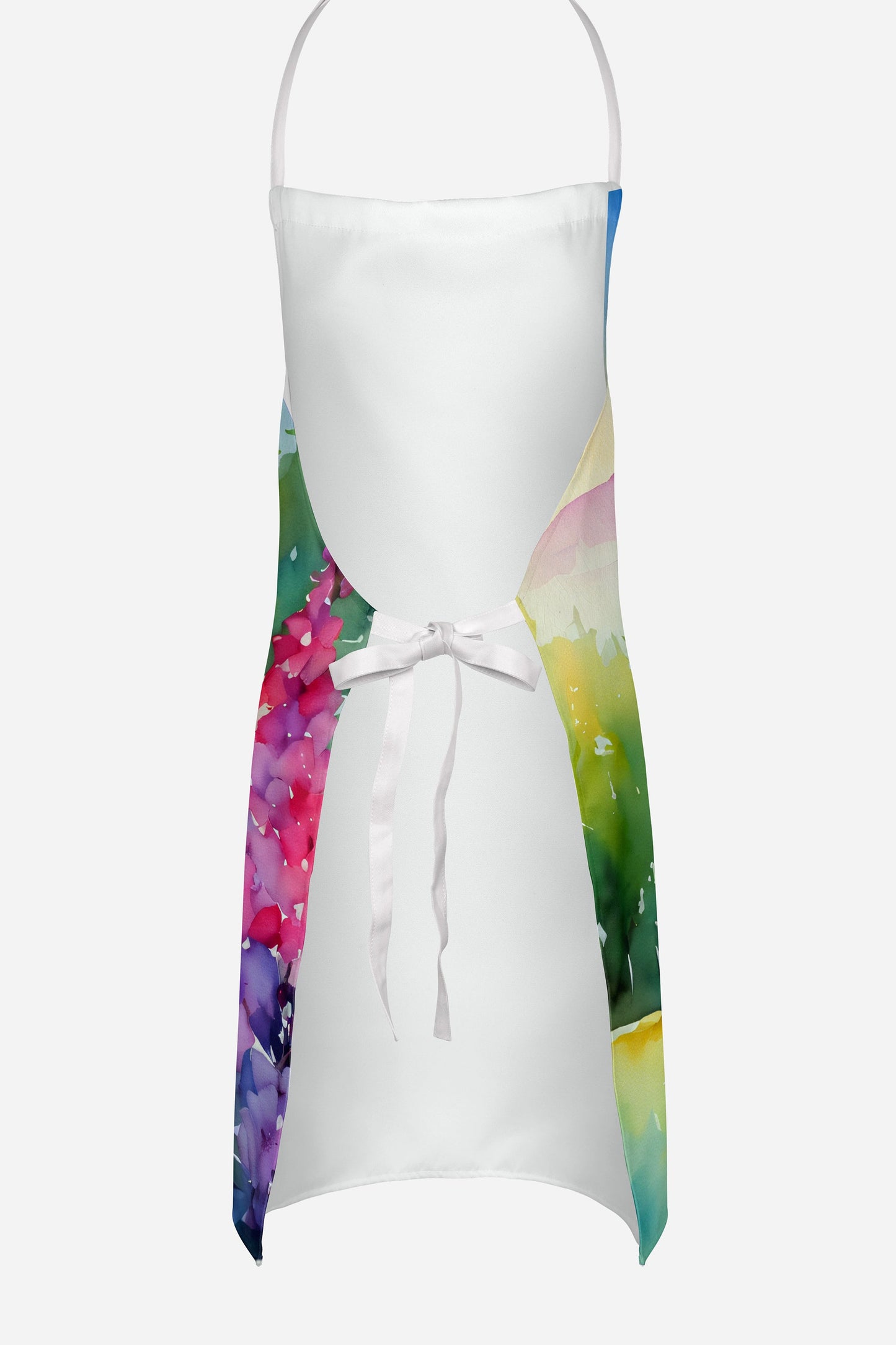 Idaho Syringa in Watercolor Apron-3