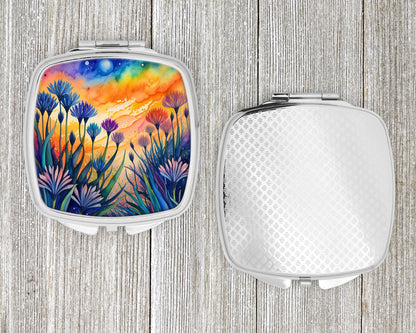 Colorful Agapanthus Compact Mirror-3