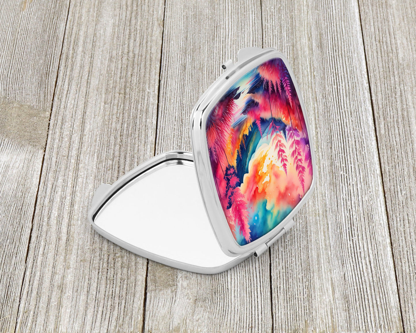 Colorful Astilbe Compact Mirror-1