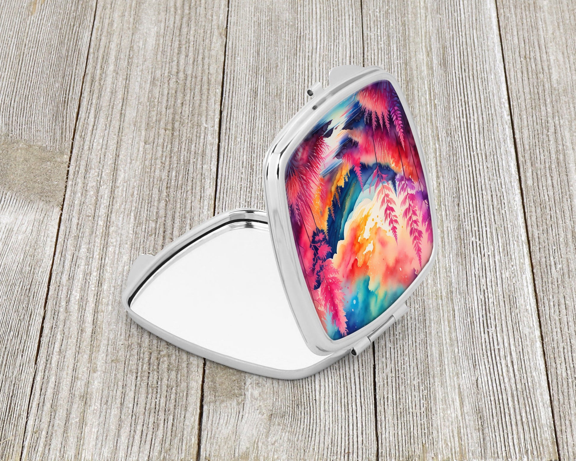 Colorful Astilbe Compact Mirror-1