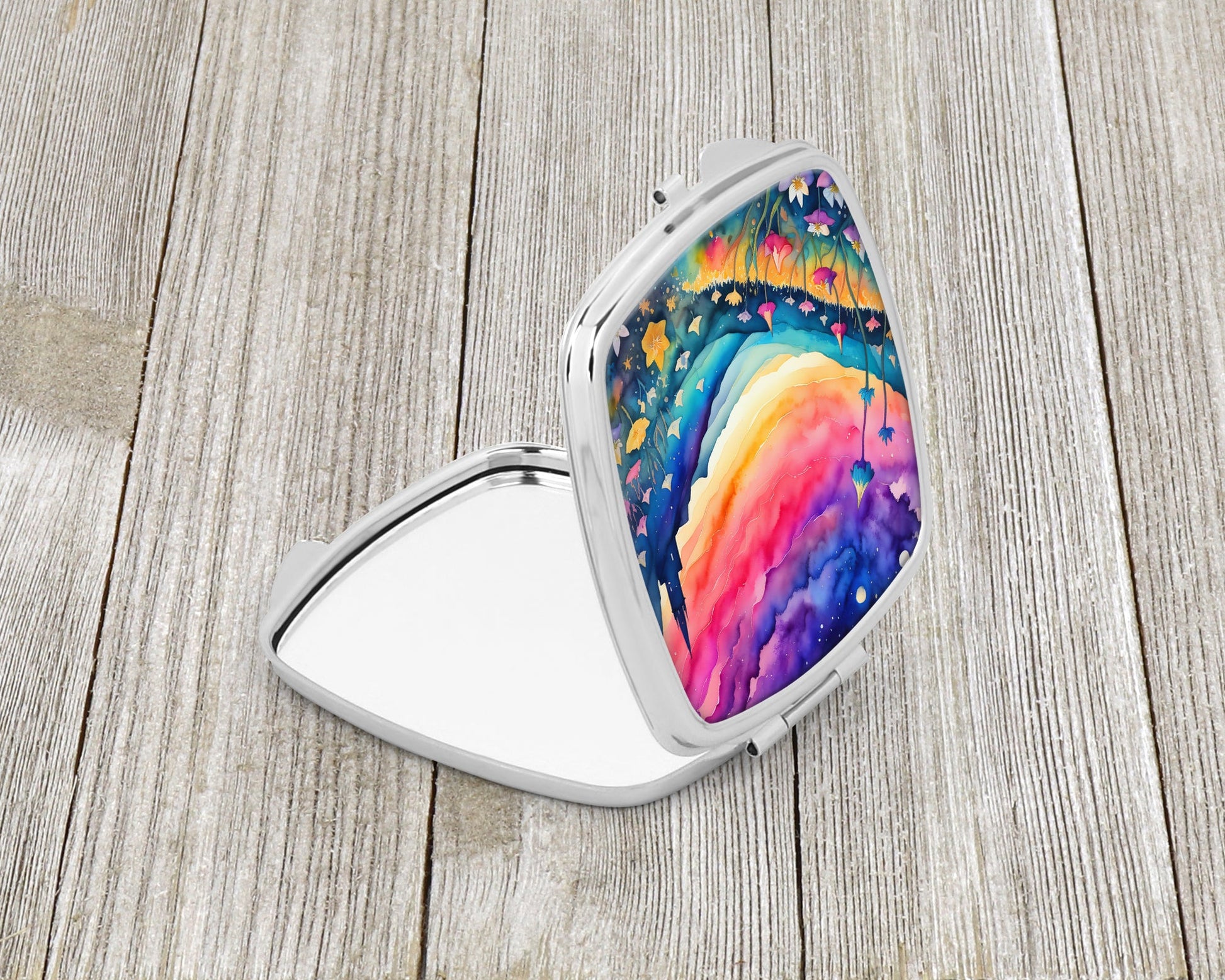 Colorful Campanula Compact Mirror-1