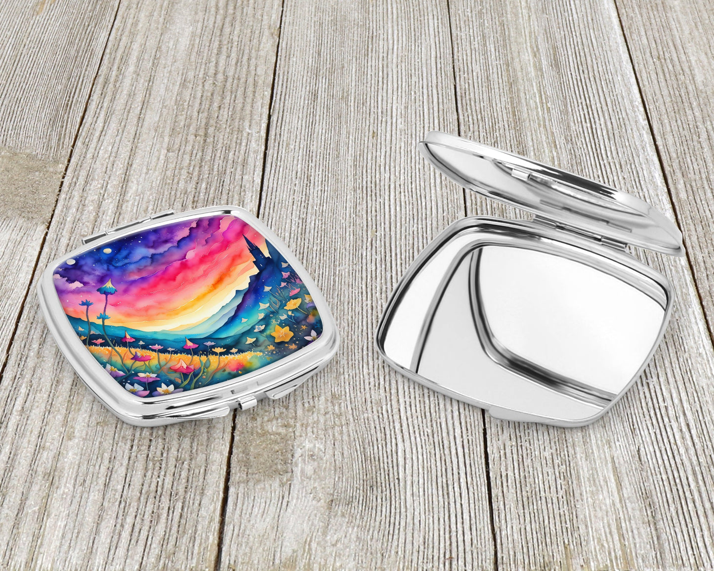 Colorful Campanula Compact Mirror-2