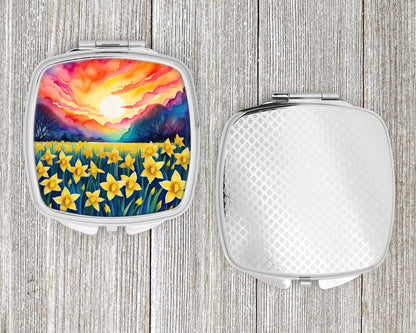 Colorful Daffodils Compact Mirror-3