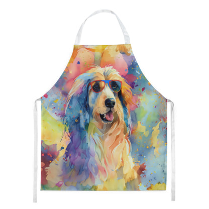 Afghan Hound Hippie Dawg Apron-0