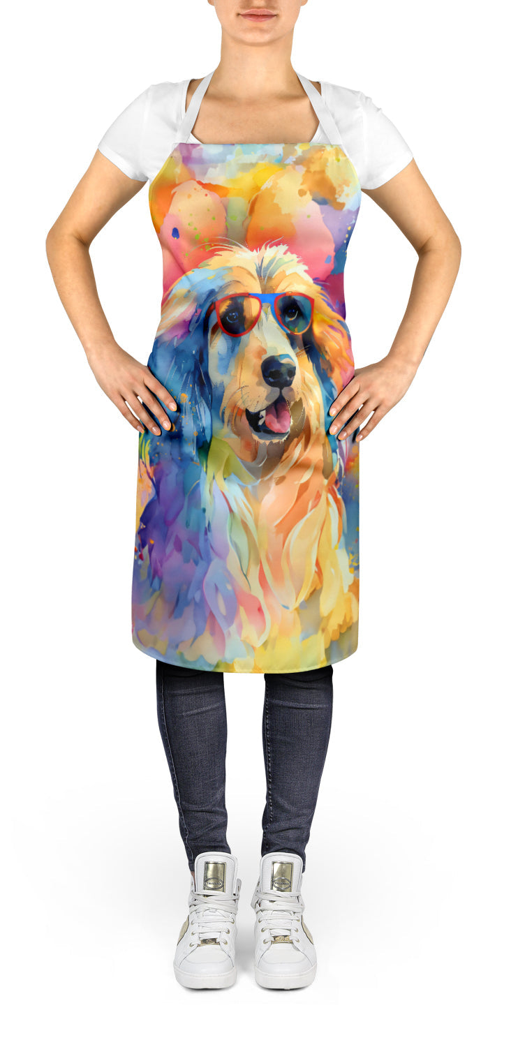 Afghan Hound Hippie Dawg Apron-1