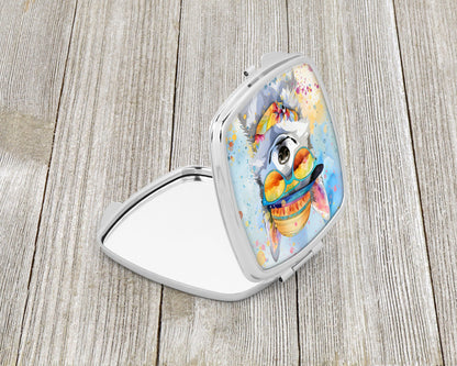 Alaskan Klee Kai Hippie Dawg Compact Mirror-1