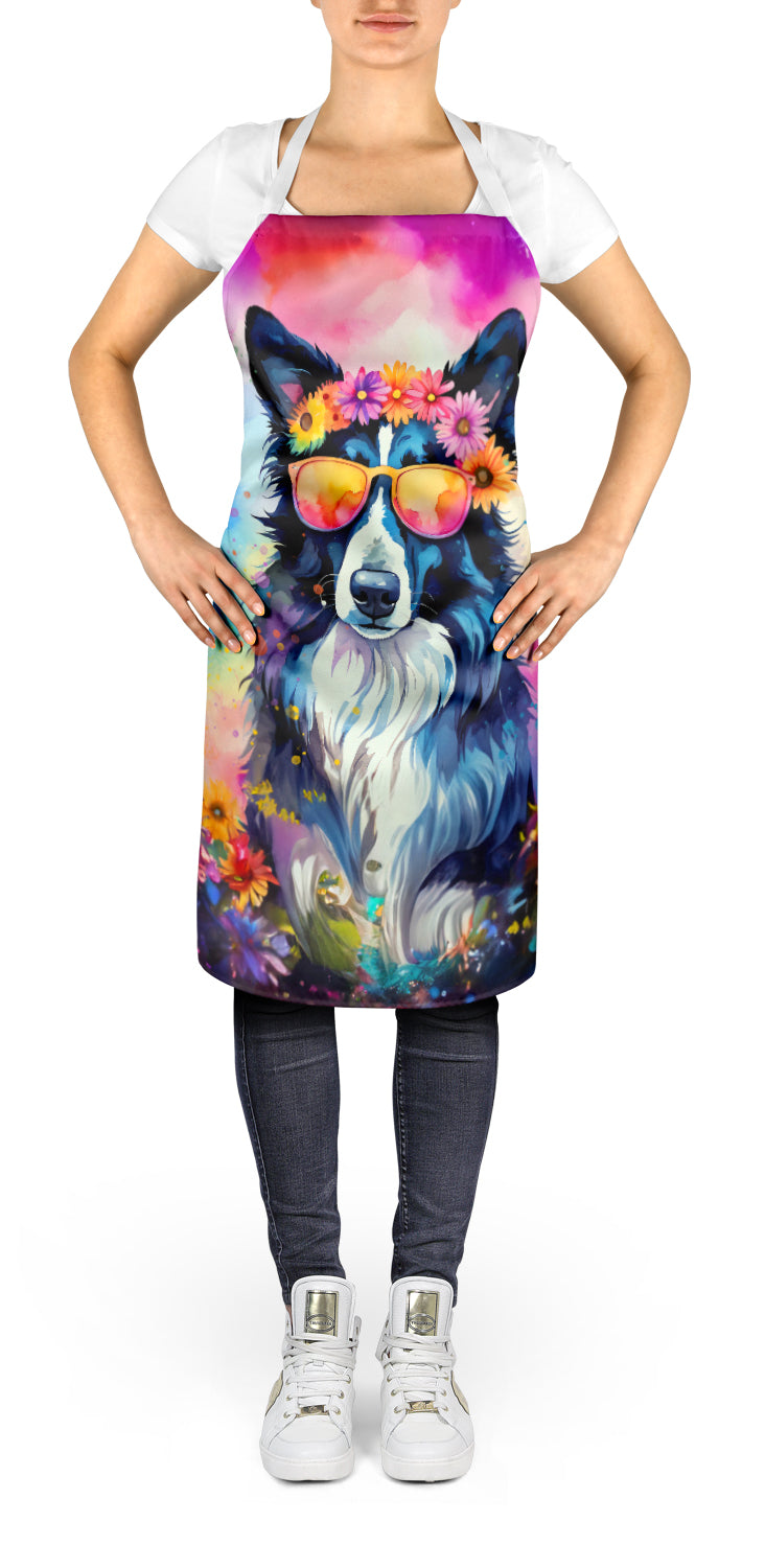Border Collie Hippie Dawg Apron-1