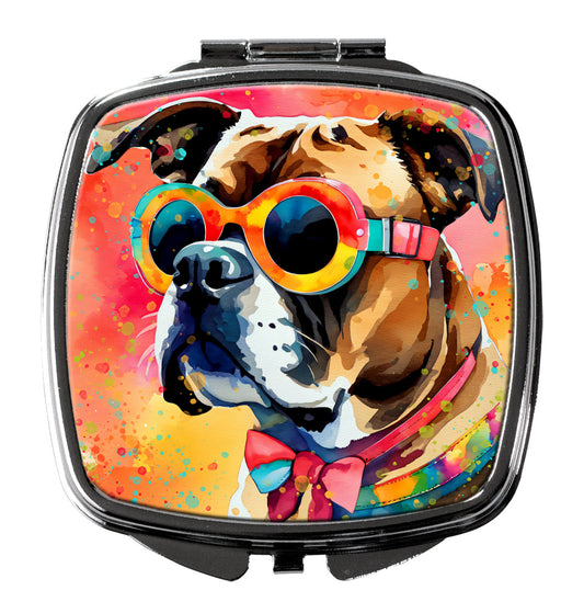 Boxer Hippie Dawg Compact Mirror-0