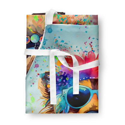 Chow Chow Hippie Dawg Apron-2