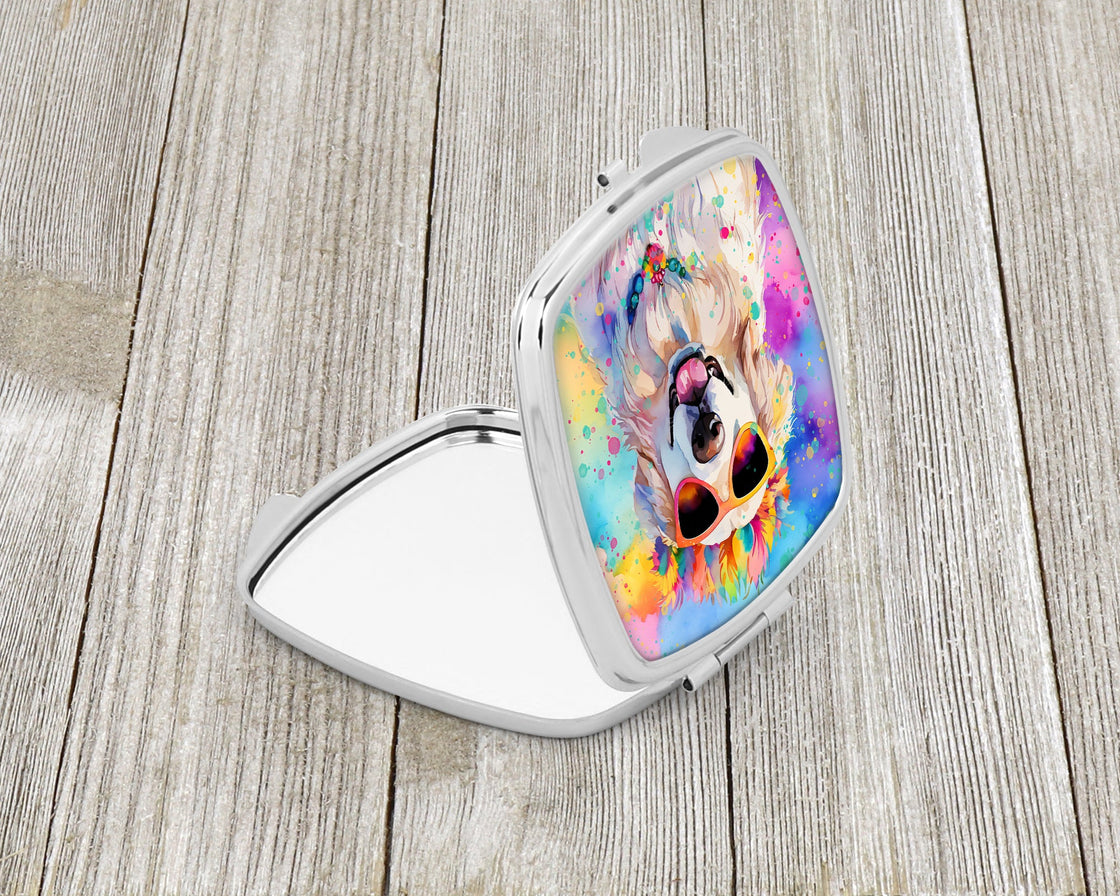 Great Pyrenees Hippie Dawg Compact Mirror-1
