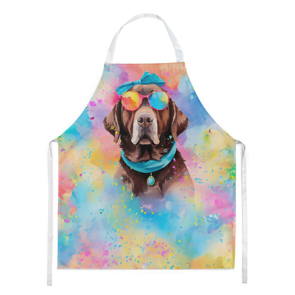 Chocolate Labrador Hippie Dawg Apron-0