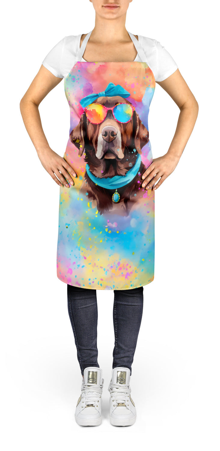 Chocolate Labrador Hippie Dawg Apron-1