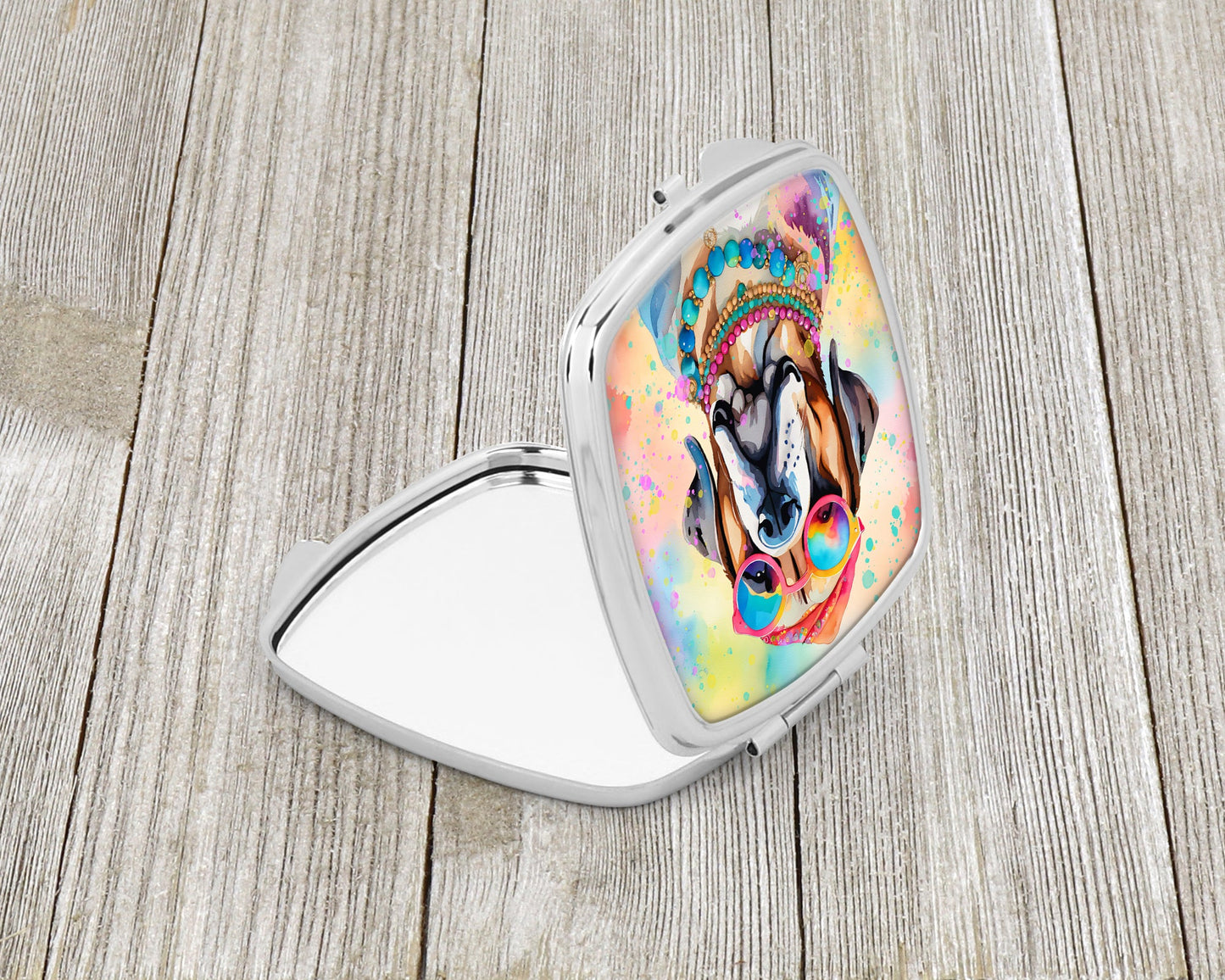 Mastiff Hippie Dawg Compact Mirror-1