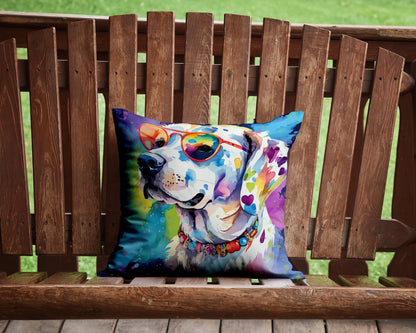 Hippie Dawg Throw Pillow-3