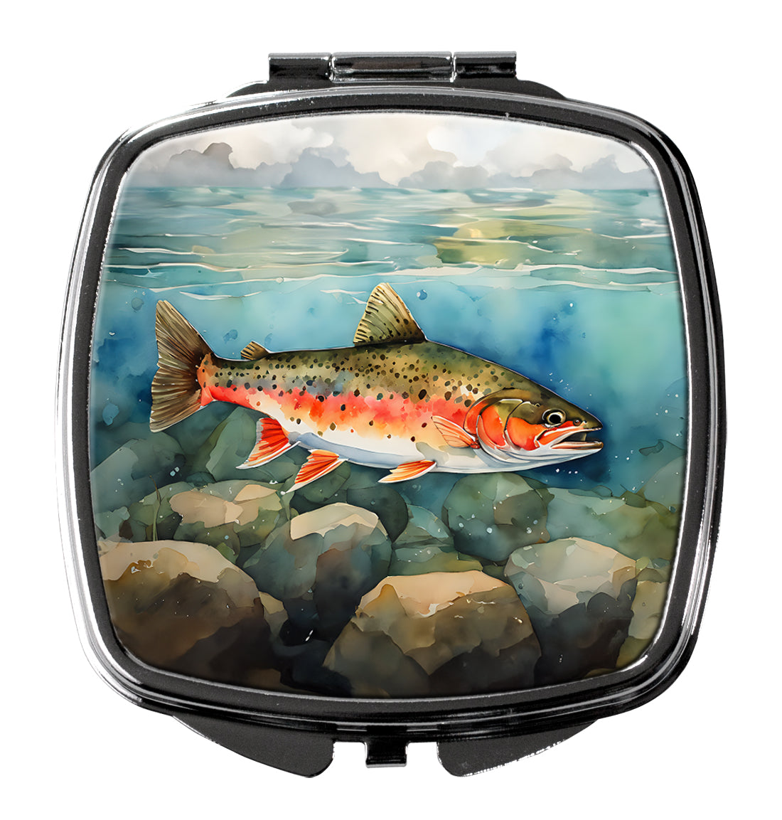 Brook Trout Compact Mirror-0