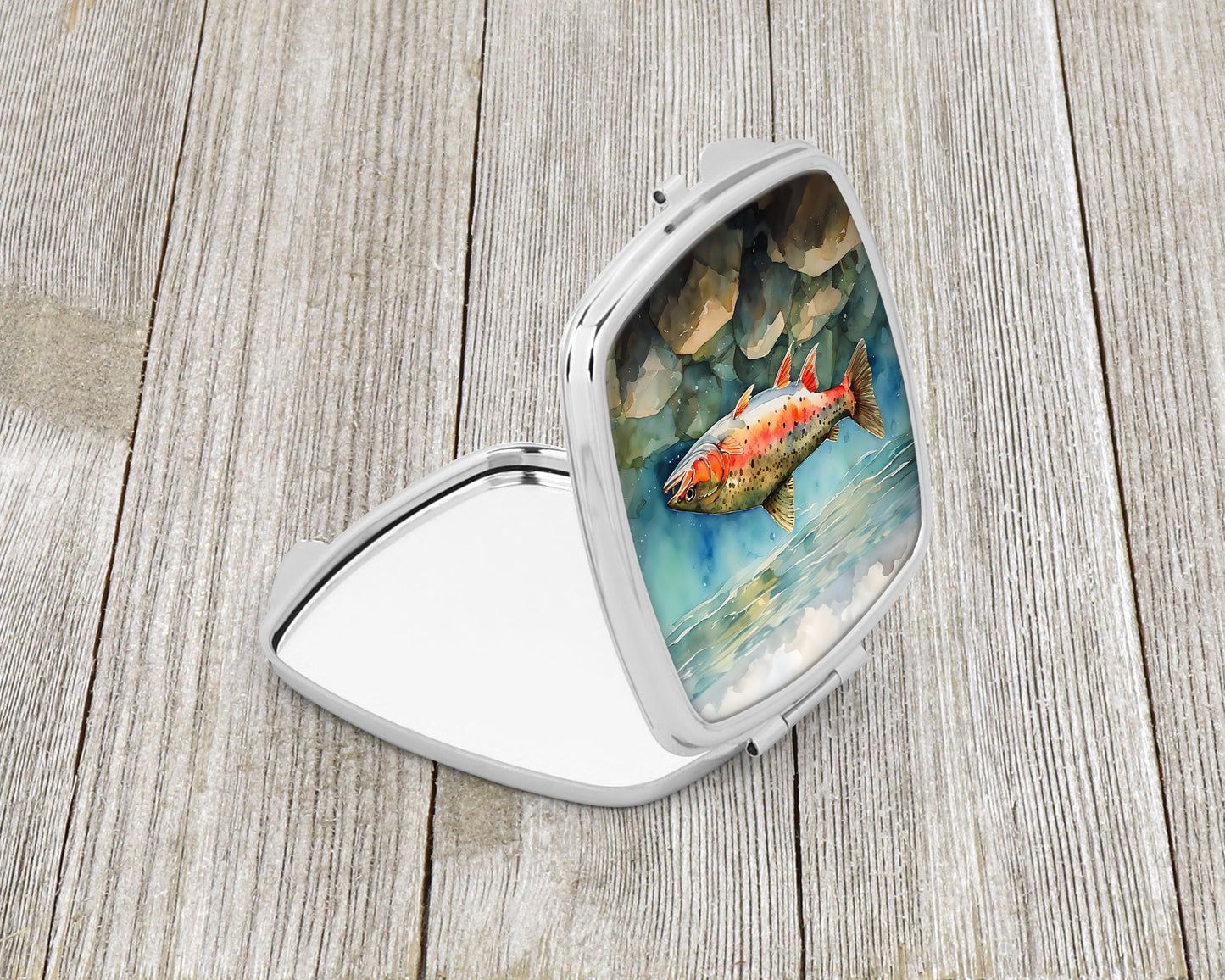 Brook Trout Compact Mirror-1