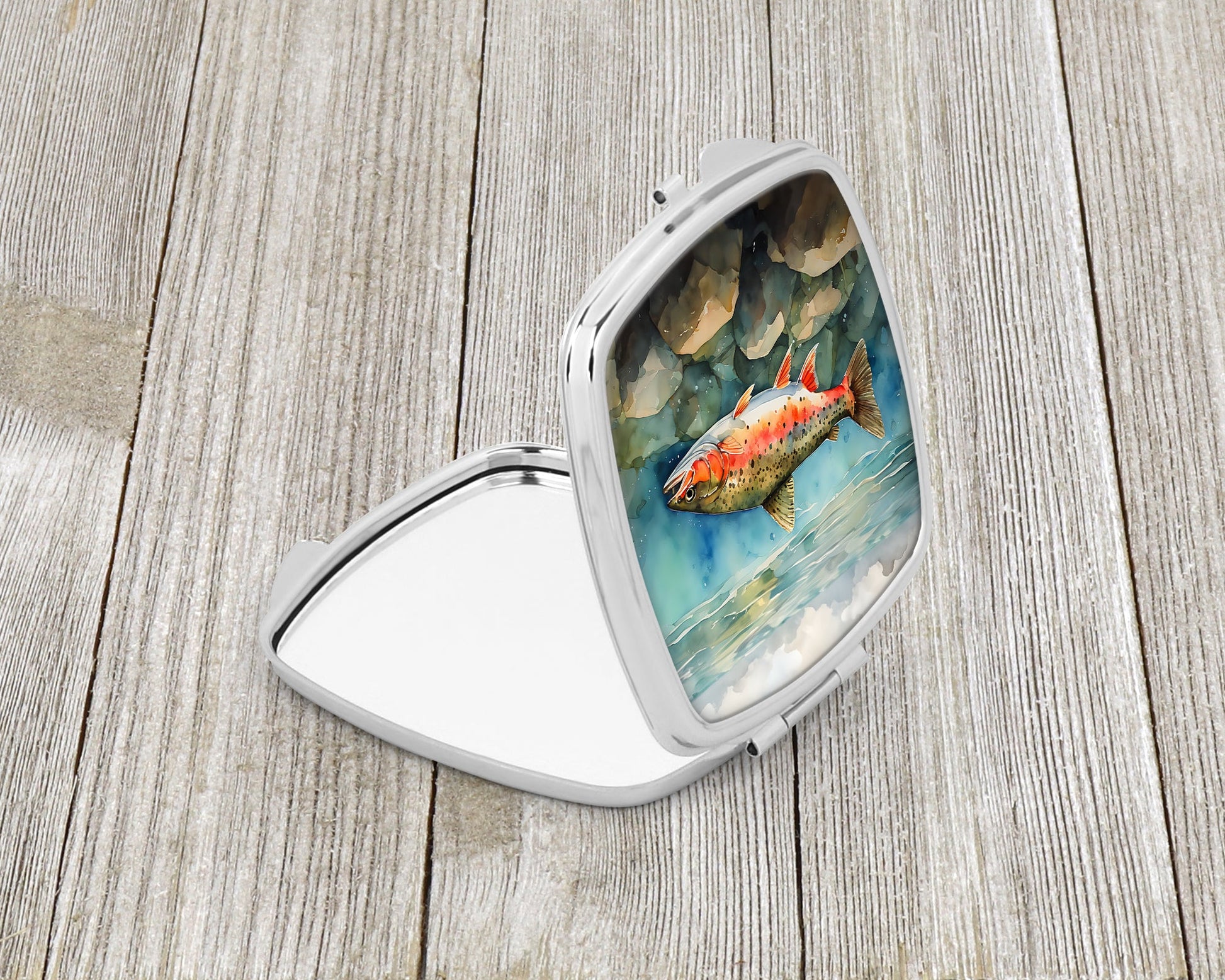 Brook Trout Compact Mirror-1