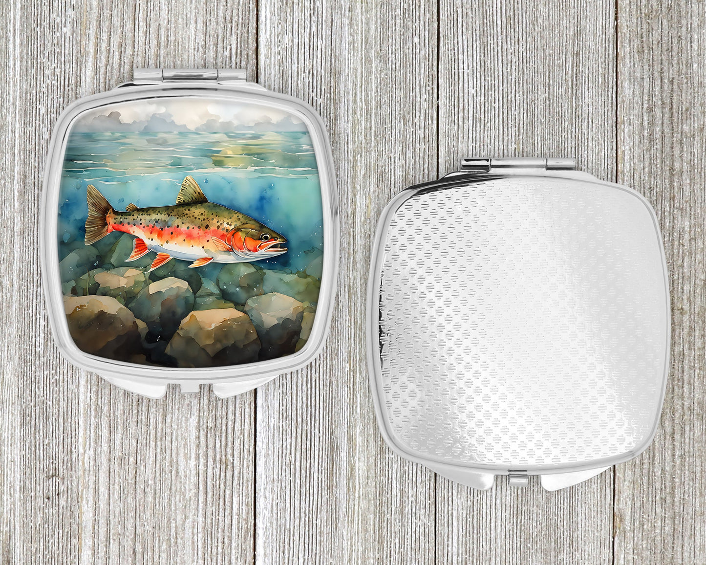 Brook Trout Compact Mirror-3