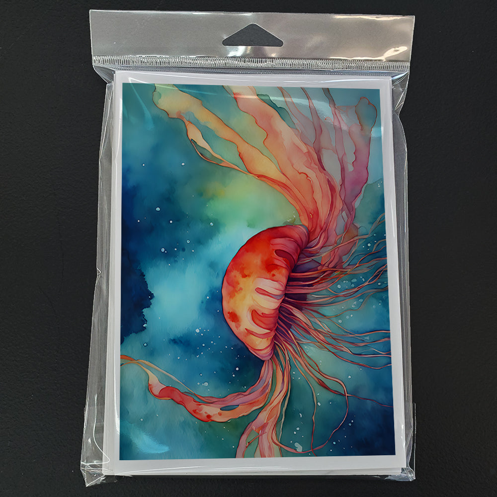 Jellyfish Greeting Cards Pack of 8-2