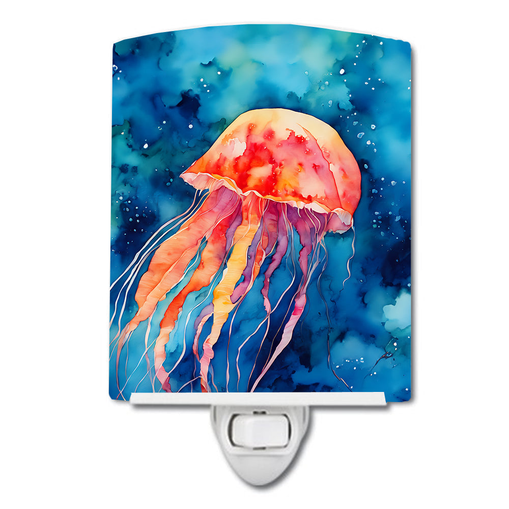 Jellyfish Ceramic Night Light-0