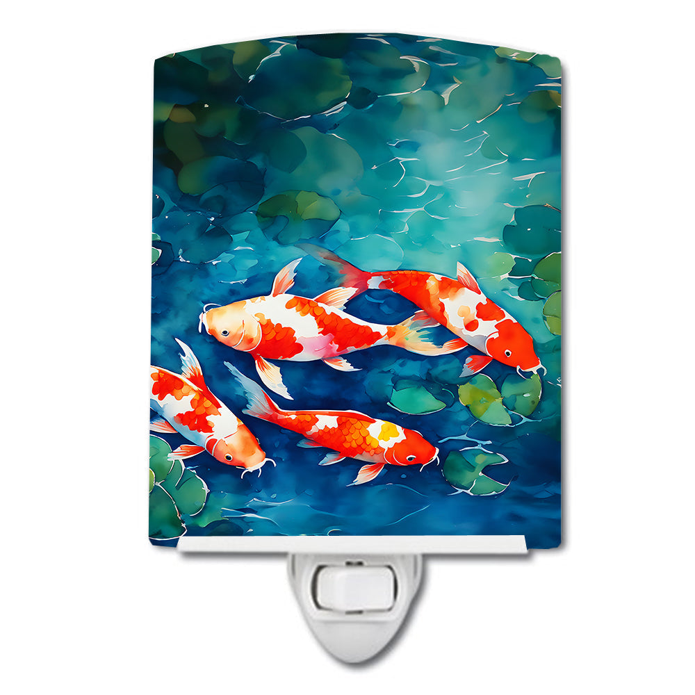 Koi Fish Ceramic Night Light-0