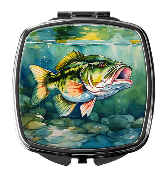 Largemouth Bass Compact Mirror-0