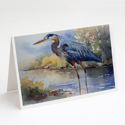 Blue Heron Greeting Cards Pack of 8-0