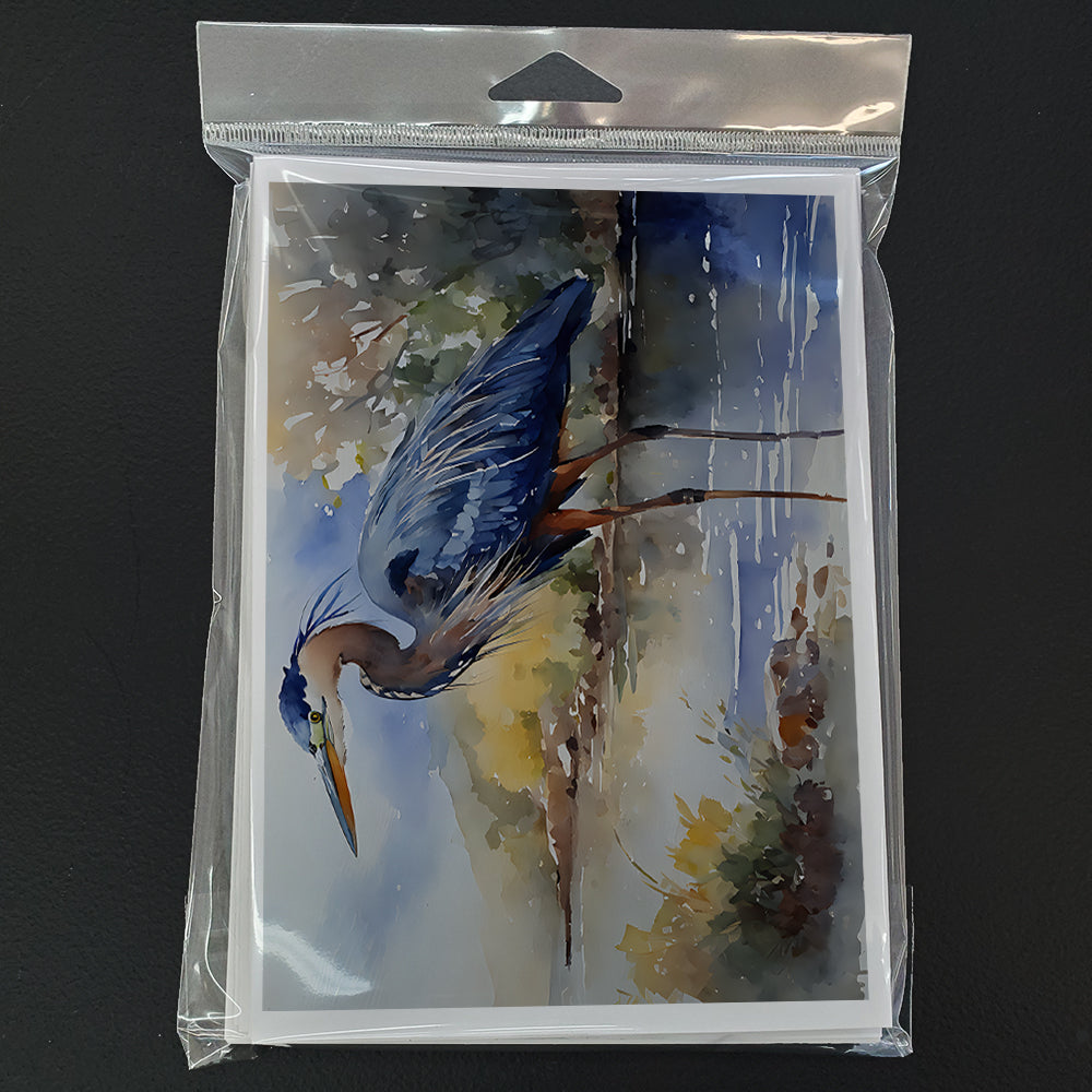 Blue Heron Greeting Cards Pack of 8-2