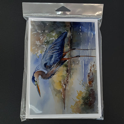 Blue Heron Greeting Cards Pack of 8-2