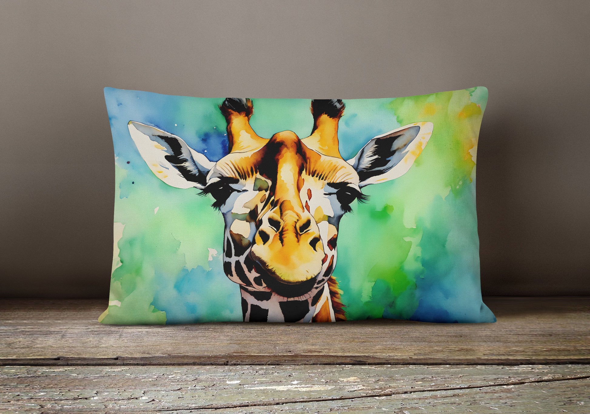Giraffe Throw Pillow-3