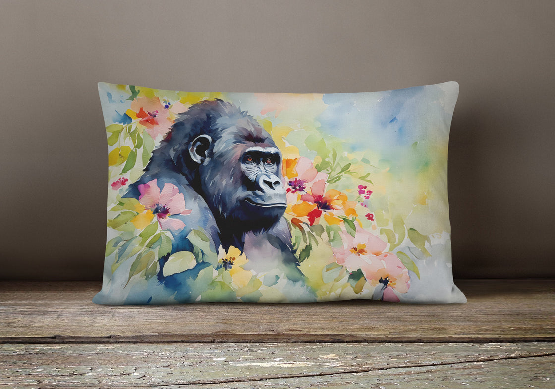 Gorilla Throw Pillow-3