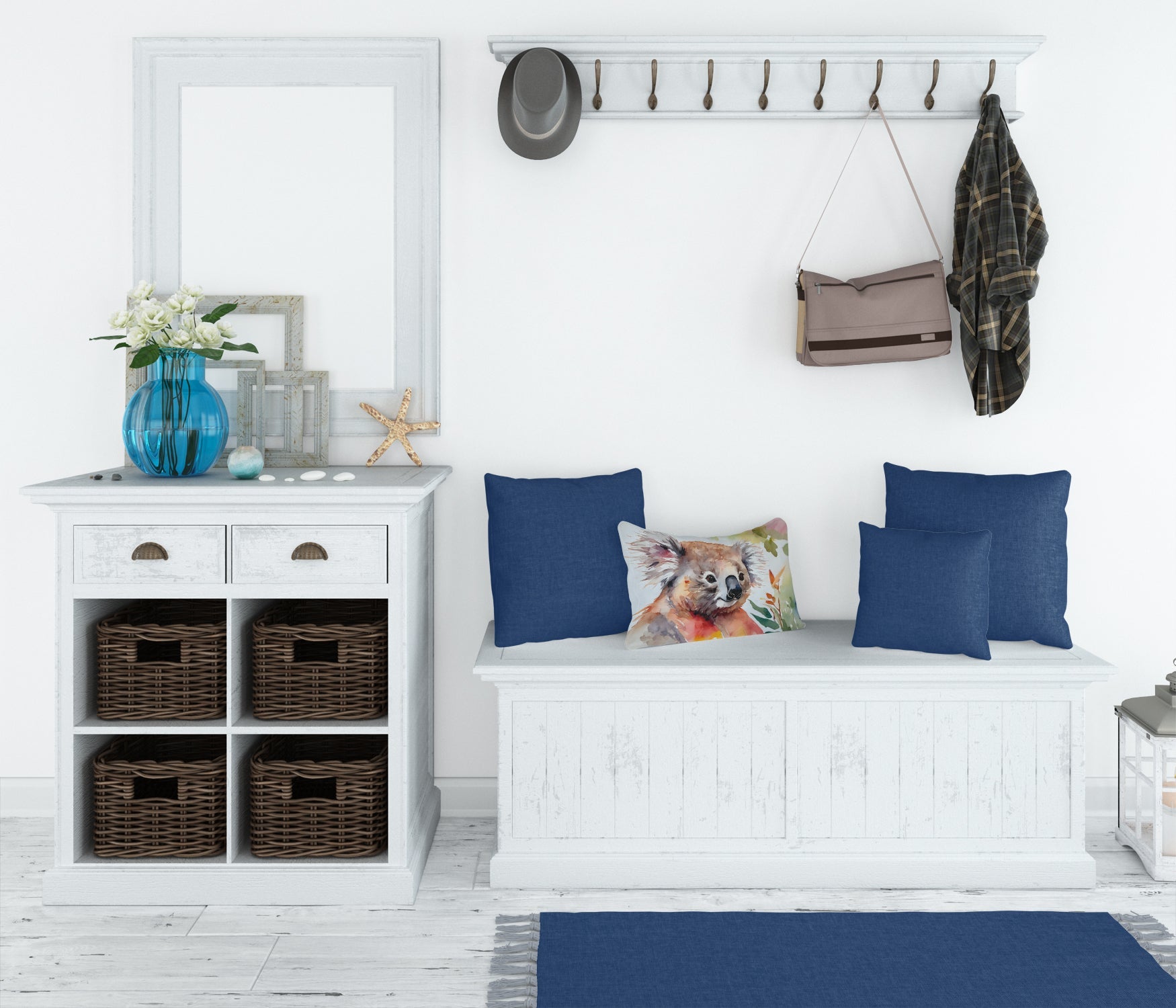 Koala Throw Pillow-2