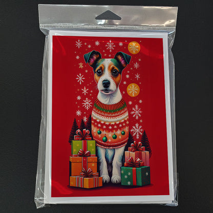 Jack Russell Terrier Holiday Christmas Greeting Cards Pack of 8-2