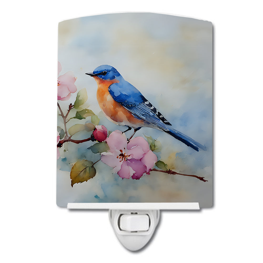 Bluebird Ceramic Night Light-0