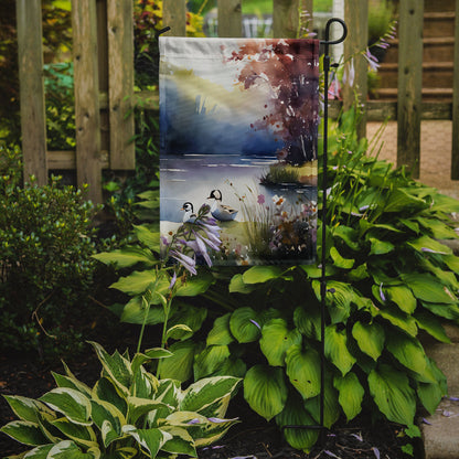 Bufflehead Garden Flag-1