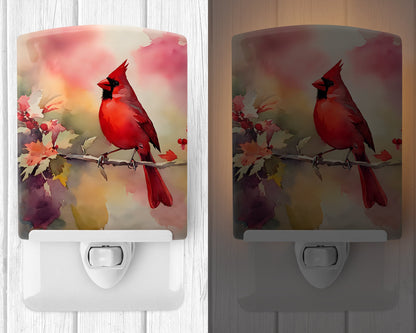 Cardinal Ceramic Night Light-1