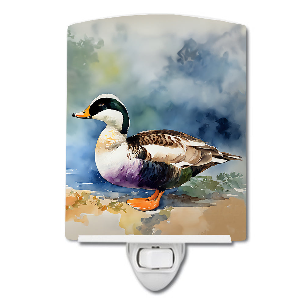 Common Eider Duck Ceramic Night Light-0