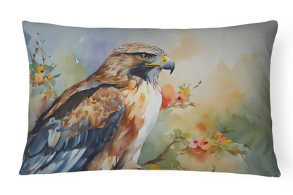 Hawk Throw Pillow-0
