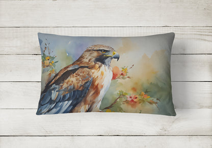 Hawk Throw Pillow-1